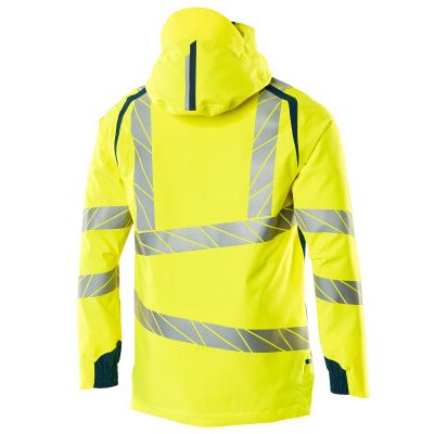 Foto van Mascot Accelerate Safe Shell jas | 19001-449 | 1744-hi-vis geel/donkerpetrol