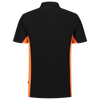 Afbeelding van Poloshirt Bicolor | zwart/oranje | 202004-0998 | TRICORP WORKWEAR