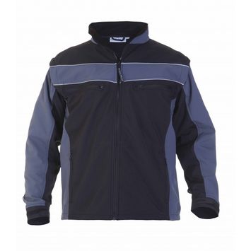 Foto van Hydrowear Rome softshelljack | 042600-89 | grijs/zwart