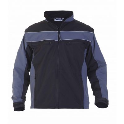 Foto van Hydrowear Rome softshelljack | 042600-89 | grijs/zwart