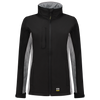 Afbeelding van Softshell Bicolor Dames | zwart/grijs | 402008-09 | TRICORP WORKWEAR