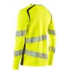 Afbeelding van Mascot Accelerate Safe T-shirt, met lange mouwen | 19081-771 | 17010-hi-vis geel/donkermarine