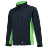 Afbeelding van Softshell Bicolor | marine/limegroen | 402002-0137 | TRICORP WORKWEAR