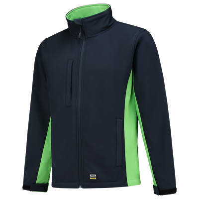 Softshell Bicolor | marine/limegroen | 402002-0137 | TRICORP WORKWEAR Softshell Bicolor | marine/limegroen | 402002-0137 | TRICORP WORKWEAR