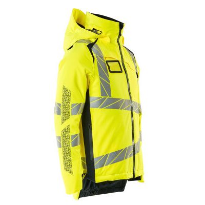 Foto van Mascot Accelerate Safe Winterjas | 19035-449 | 17010-hi-vis geel/donkermarine