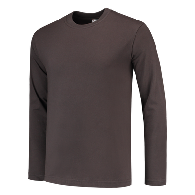 Foto van T-shirt Lange Mouw | donkergrijs | 101006-18 | TRICORP WORKWEAR