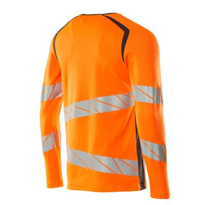 Foto van Mascot Accelerate Safe T-shirt, met lange mouwen | 19081-771 | 1418-hi-vis oranje/donkerantraciet