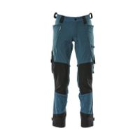 Broek, Dyneema kniezakken, stretch | 17079-311 | 044-donkerpetrol
