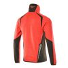 Afbeelding van Mascot Accelerate Safe Fleecetrui met rits | 19403-316 | 22218-hi-vis rood/donkerantraciet