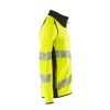 Afbeelding van Mascot Accelerate Safe Sweatshirt met rits | 19184-781 | 1709-hi-vis geel/zwart