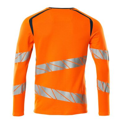 Foto van Mascot Accelerate Safe T-shirt, met lange mouwen | 19081-771 | 1444-hi-vis oranje/donkerpetrol