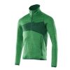 Afbeelding van Mascot 18003 Fleece sweater met halve rits gras groen/groen