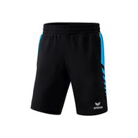 ERIMA Six Wings worker short Unisex | zwart/curaçao | 1152216