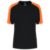 Afbeelding van T-shirt Bicolor Redefined Dames | zwart/oranje | 106109-0998 | TRICORP WORKWEAR