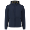 Afbeelding van Softshell Capuchon Accent | donkermarine/legergroen | 402705-01013 | TRICORP WORKWEAR