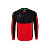 Afbeelding van ERIMA Six Wings sweatshirt Unisex | rood/zwart | 1072225