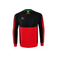 ERIMA Six Wings sweatshirt Unisex | rood/zwart | 1072225