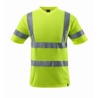 T-shirt, V-hals, klasse 2 | 18282-995 | 017-hi-vis geel