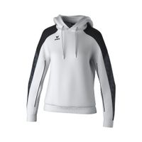 ERIMA EVO STAR sweatshirt met capuchon Dames | wit/zwart | 1072430