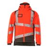 Afbeelding van Mascot Accelerate Safe Winterjas | 19335-231 | 22218-hi-vis rood/donkerantraciet
