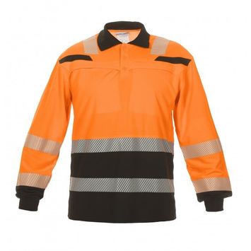 Foto van Hydrowear Tanna poloshirt EN471 | 040460-149 | oranje/zwart
