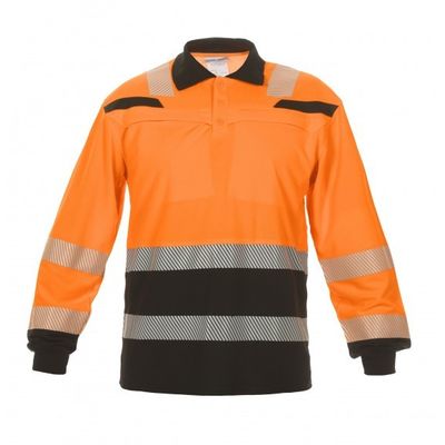 Hydrowear Tanna poloshirt EN471 | 040460-149 | oranje/zwart