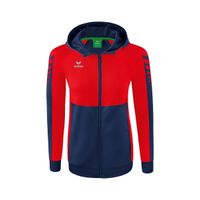 Six Wings trainingsjack met capuchon Dames | new navy/rood | 1032220