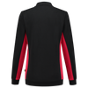 Afbeelding van Polosweater Bicolor Dames | zwart/rood | 302002-0902 | TRICORP WORKWEAR