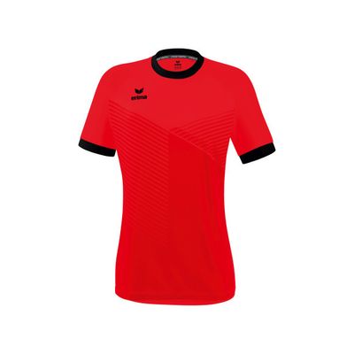 Erima Mantua shirt dames, rood/zwart, 6132309