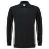 Afbeelding van Polosweater Bicolor | zwart/grijs | 302003-09 | TRICORP WORKWEAR