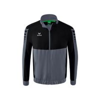 ERIMA Six Wings presentatiejack Unisex | slate grey/zwart | 1012203