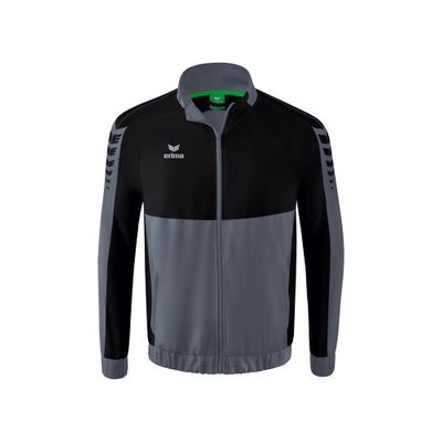 Foto van ERIMA Six Wings presentatiejack Unisex | slate grey/zwart | 1012203