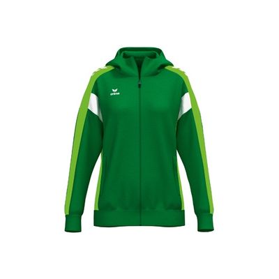 Erima Celebrate 125 trainingsjack met capuchon dames, 1032538, smaragd/green gecko