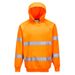 PortWest Hi-Vis Sweatshirt met Capuchon Oranje| B304