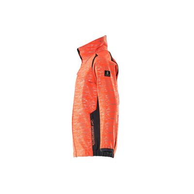 Foto van Softshell jas voor kinderen | 19902-291 | 22210-Hivis rood/donkermarine
