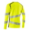 Afbeelding van Mascot Accelerate Safe T-shirt, met lange mouwen | 19081-771 | 17010-hi-vis geel/donkermarine