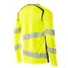 Afbeelding van Mascot Accelerate Safe T-shirt, met lange mouwen | 19081-771 | 17010-hi-vis geel/donkermarine