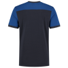 Afbeelding van T-shirt Bicolor Naden | marine/korenblauw | 102006-0111 | TRICORP WORKWEAR