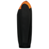 Afbeelding van Sweater Bicolor Naden | zwart/oranje | 302013-0998 | TRICORP WORKWEAR
