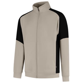 Foto van Sweatvest Bicolor Redefined | zand/zwart | 306108-5509 | TRICORP WORKWEAR