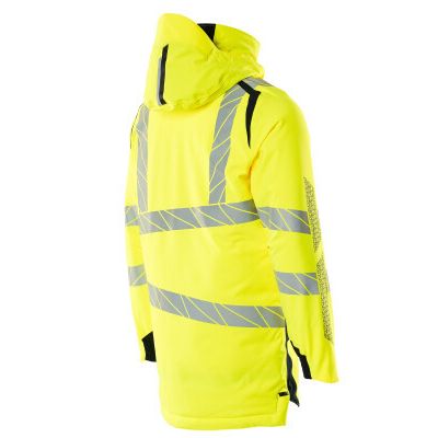 Foto van Mascot Accelerate Safe Parka | 19030-449 | 17010-hi-vis geel/donkermarine