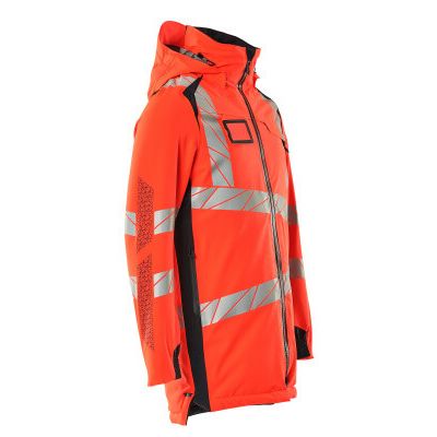 Foto van Mascot Accelerate Safe Parka | 19030-449 | 22210-hi-vis rood/donkermarine