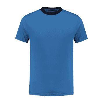 Foto van Indushirt TS 180 T-shirt korenblauw-marine