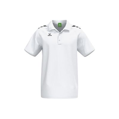 Erima CMPT 3 Wings poloshirt unisex, 2112555, wit/zwart