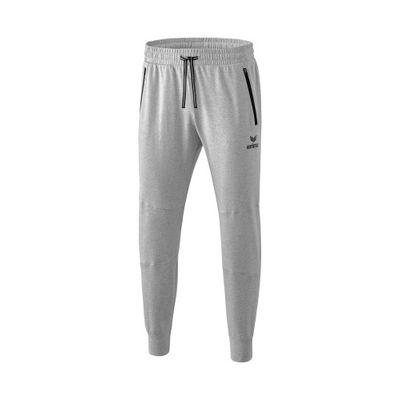 Foto van ERIMA Essential sweatbroek Unisex | licht grey melange/zwart | 2101805