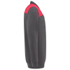 Afbeelding van Polosweater Bicolor Naden | donkergrijs/red | 302004-1802 | TRICORP WORKWEAR