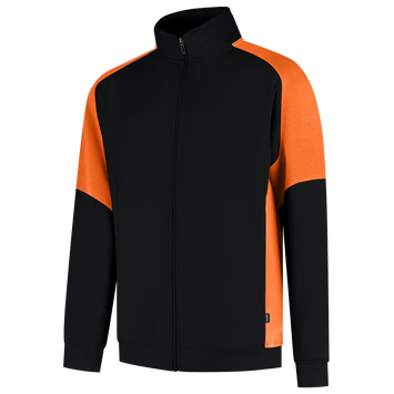 Foto van Sweatvest Bicolor Redefined | zwart/oranje | 306108-0998 | TRICORP WORKWEAR