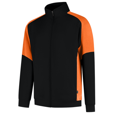 Sweatvest Bicolor Redefined | zwart/oranje | 306108-0998 | TRICORP WORKWEAR