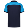 Afbeelding van Poloshirt Bicolor Naden | donkermarine/turkoois | 202006-01087 | TRICORP WORKWEAR