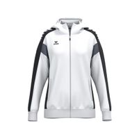 ERIMA CELEBRATE 125 Training Jacket with hood Dames | wit/zwart | 1032540